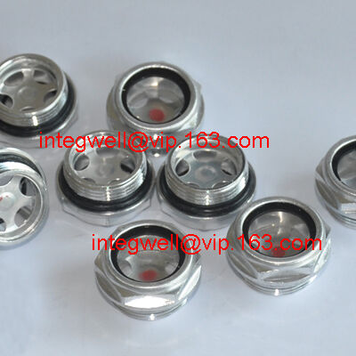 Óleo inspecionar vidro